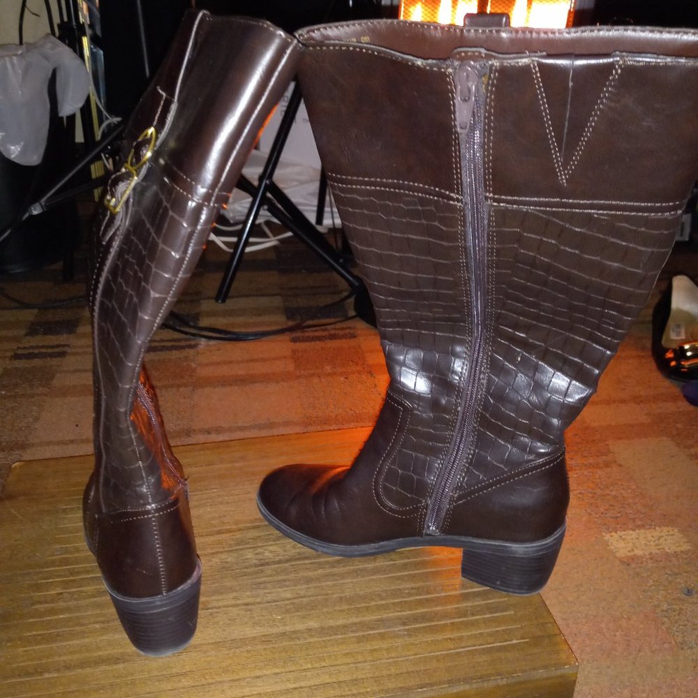 Life Stride brown size 6 boots womens - Picture 5 of 7